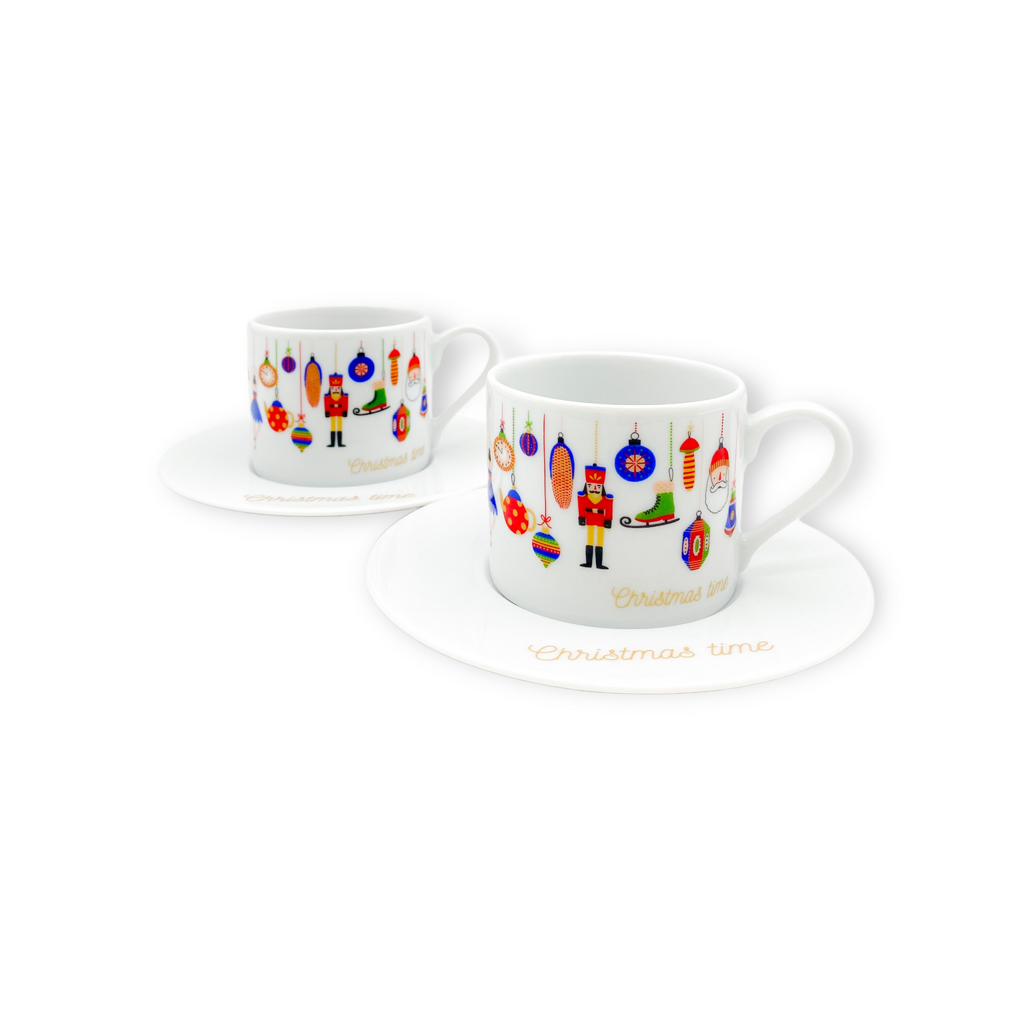 Φλιτζάνι Cappuccino Christmas Time / set of 2(4 τεμ)